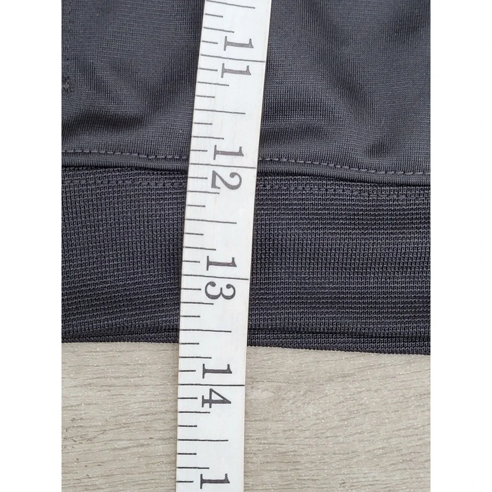 NWT Nike Track Jacket Baby Toddler 24M Black Gray White Full Zip Top Only
